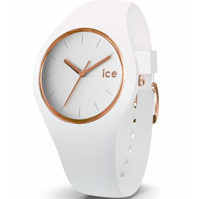 Ice Watch Ice Glam White Medium 000978 Wit en RosÃ© goud
