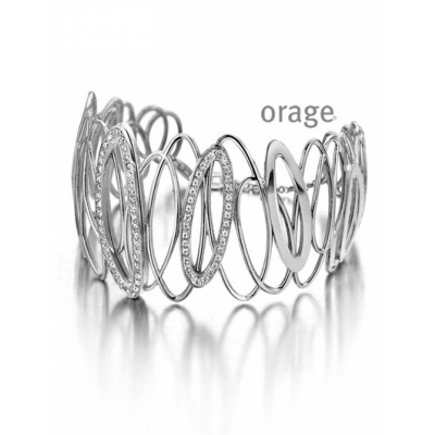 Orage Armband in zilver AH060