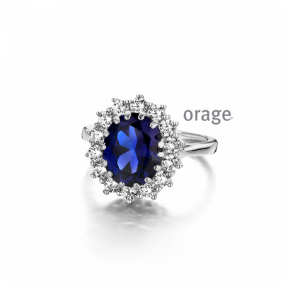 Orage Damesring zilver AS427