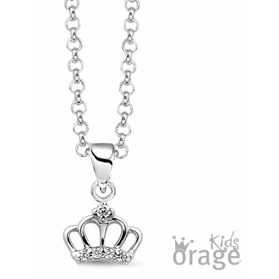 Orage Kids Zilver Hanger met ketting K1416