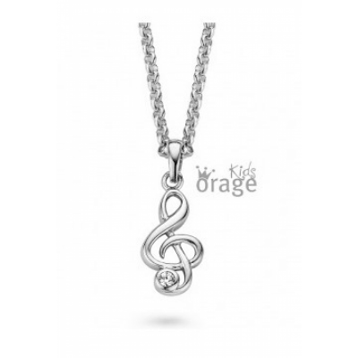 Orage Kids Zilver ketting met hanger K1130