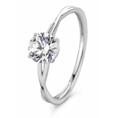 18 karaat ring met zirconia GR4181GZ