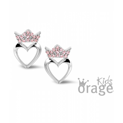 Orage Kids Zilver Oorringen K1414