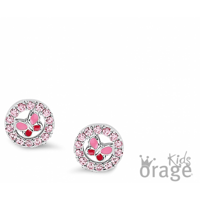 Orage Kids Zilver Oorringen K1465