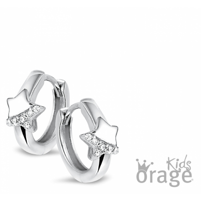 Orage Kids Zilver Oorringen K1551