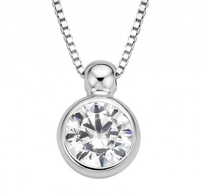 18 karaat hanger met zirconia CO1292GZ4.5
