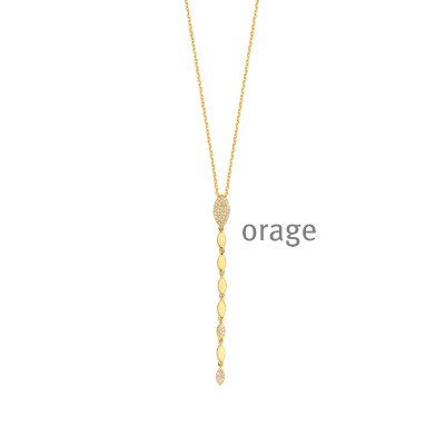 Orage Ketting in plaque AR122