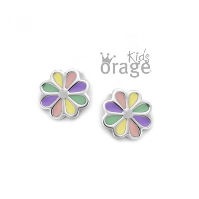 Orage Kids Zilver Oorringen K2091