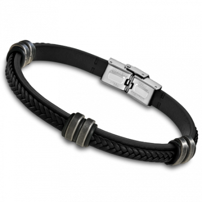 Lotus Style armband heren LS1829-2/C