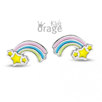 Orage Kids Zilver Oorringen K2002