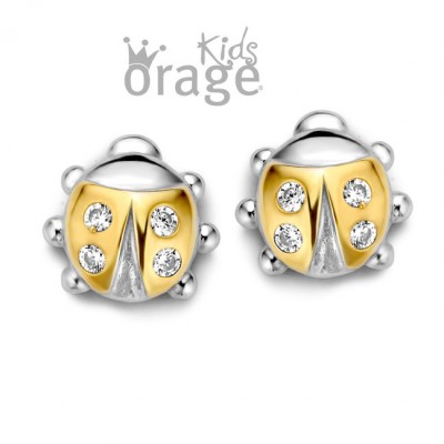 Orage Kids Zilver Oorringen K2106