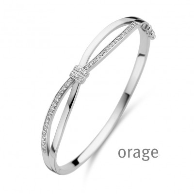 Orage Armband in zilver AS062