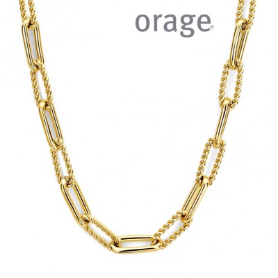 Orage ketting in staal AS186/47cm.