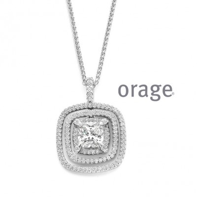 Orage ketting in zilver AS115/50cm.