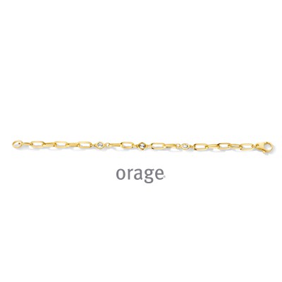 Orage armband in verguld staal AS122