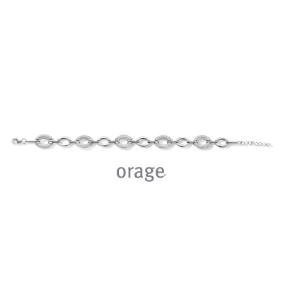 Orage Armband in zilver AS131