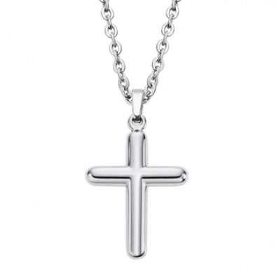 Lotus Style herenketting met kruis LS2217-1/2