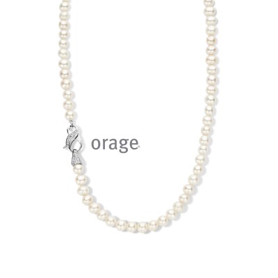 Orage parel ketting AS437/43cm.