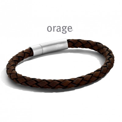 Orage Heren Armband in staal AT133