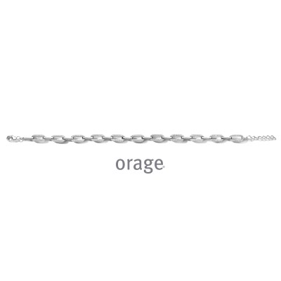 Orage Armband in zilver AT028