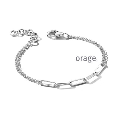 Orage Armband in zilver AT030