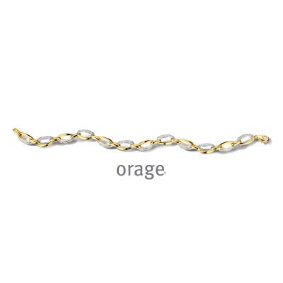 Orage Armband in plaque AT063