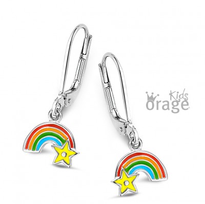 Orage Kids Zilver Oorringen K2611