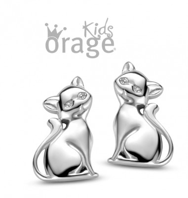 Orage Kids Zilver Oorringen K2227