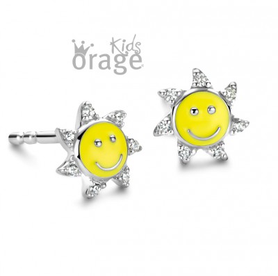 Orage Kids Zilver Oorringen K2235