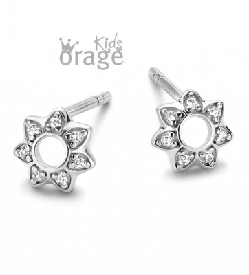 Orage Kids Zilver Oorringen K2304