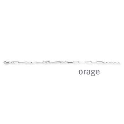 Orage Armband in zilver AT304