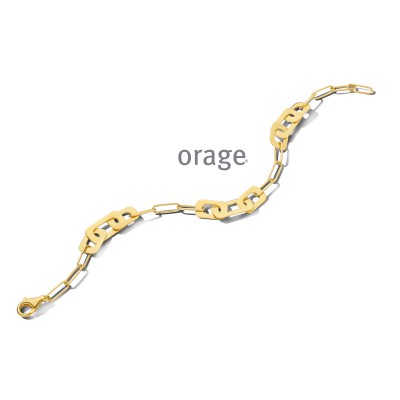 Orage Armband in plaque AT203