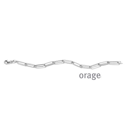 Orage Armband in zilver AT300