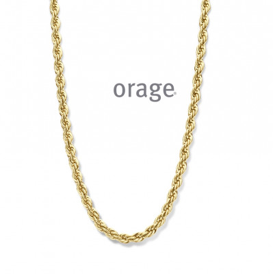 Orage PLAQUE ketting AW121/50cm.