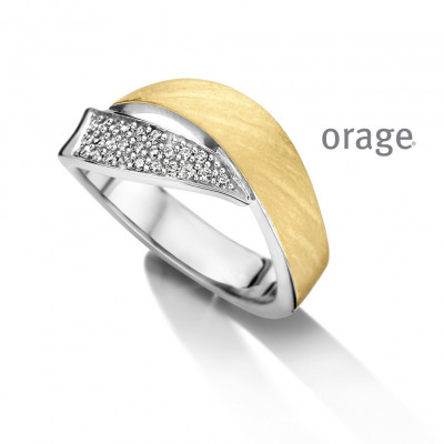 Orage Damesringen zilver AW097