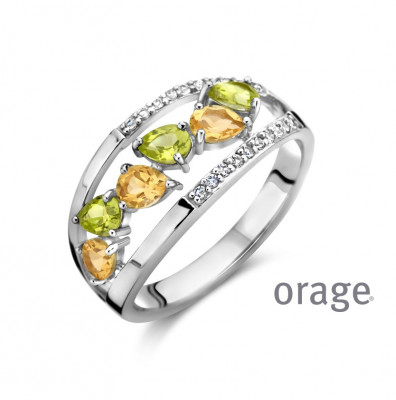 Orage Damesringen zilver AW159