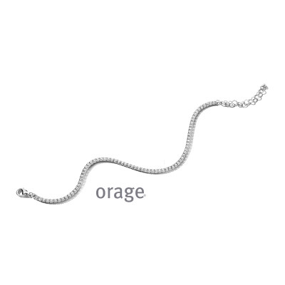 Orage Armband in zilver AW079