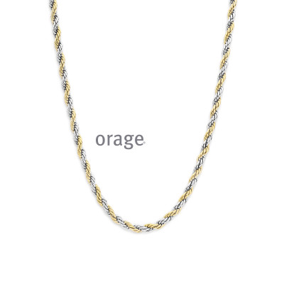 Orage PLAQUE ketting AW272/50cm.