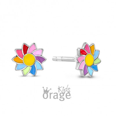 OORBELLEN ORAGE KIDS ZILVER OORRINGEN K2733