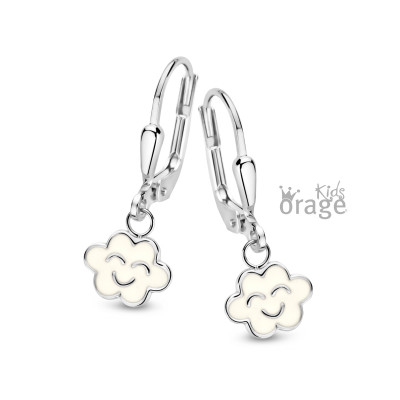 OORBELLEN ORAGE KIDS ZILVER OORRINGEN K2765