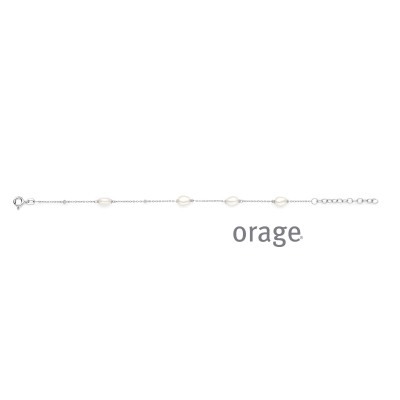 Orage Armband in zilver AW239