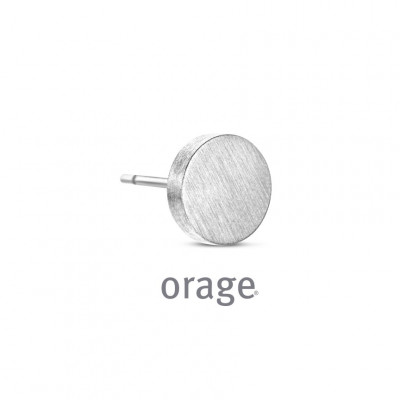 Orage heren Oorring in staal Aw280