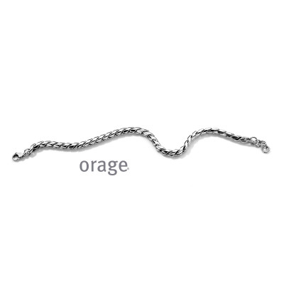Orage Heren Armband in staal AW352/21 cm.