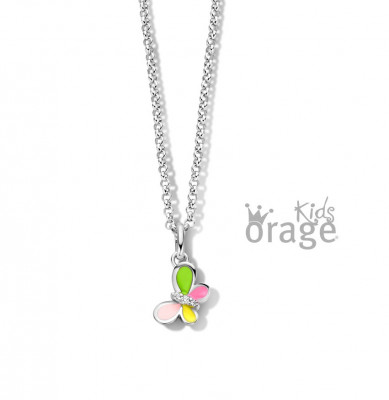 Orage Kids Zilver ketting met hanger K2513