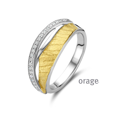 Orage Dames ring zilver BA077