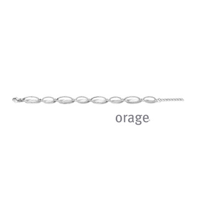 Orage Armband in zilver BA118