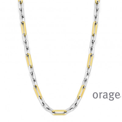 Orage STAAL ketting BA151/45cm.