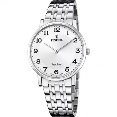 Festina F20045/1 horloge saffierglas