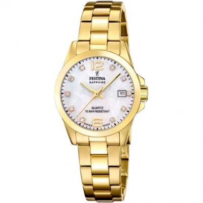 Festina F20050/1 horloge saffierglas