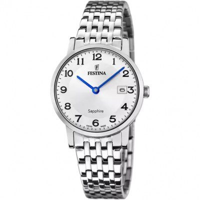 Festina F20019/4 horloge saffierglas